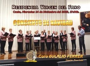 CONCIERTO NAVIDAD 2016 RESIDENCIA VIRGEN DEL FARO